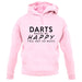 Darts Makes Me Happy, You Not So Much unisex hoodie