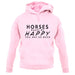 Horses Makes Me Happy, You Not So Much unisex hoodie