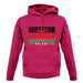 Malawi Barcode Style Flag unisex hoodie