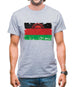 Malawi Grunge Style Flag Mens T-Shirt