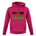 Malawi Grunge Style Flag unisex hoodie
