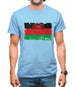 Malawi Grunge Style Flag Mens T-Shirt