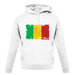 Mali Grunge Style Flag unisex hoodie
