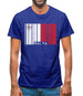 Malta Barcode Style Flag Mens T-Shirt