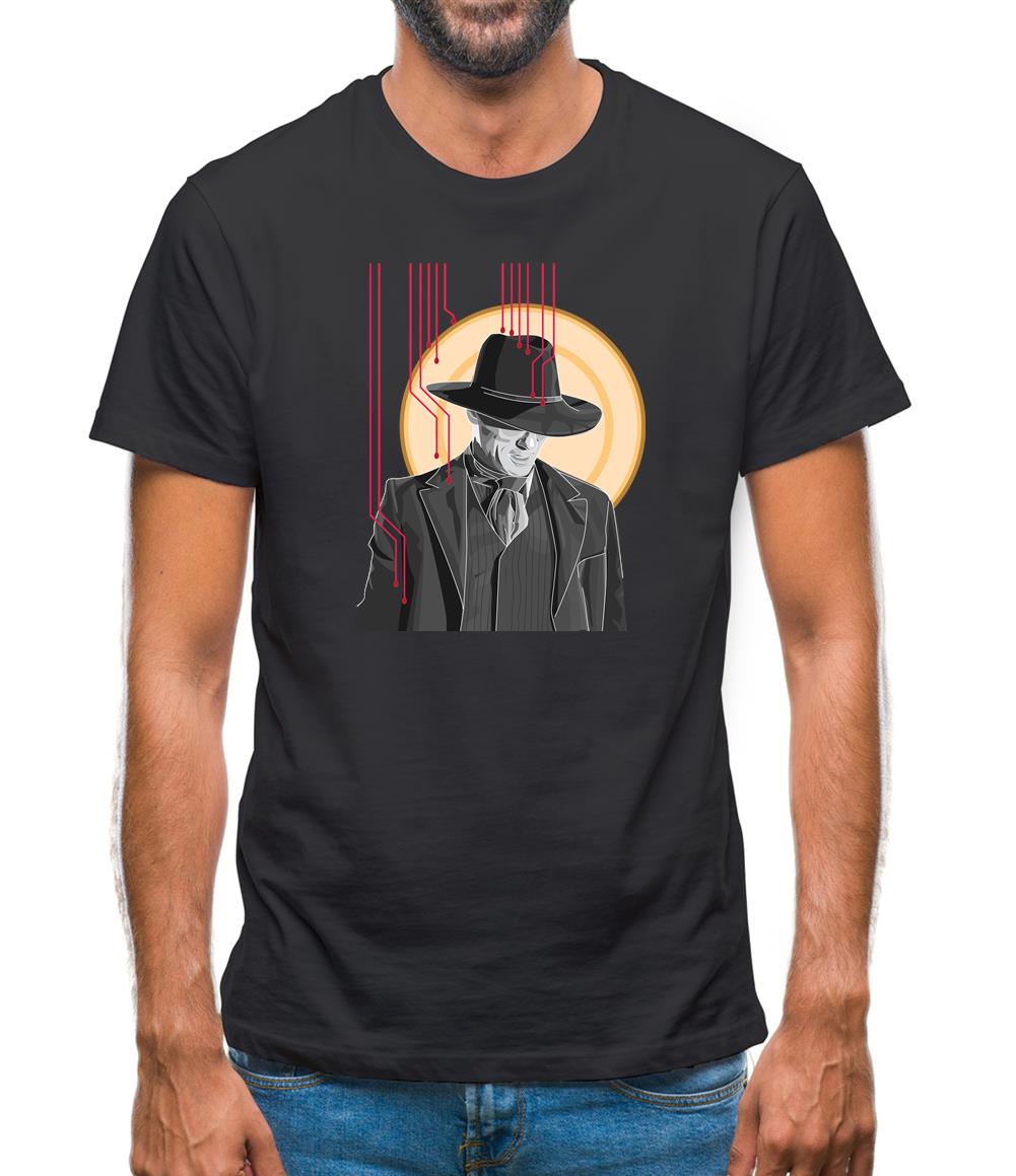 Man In Black Mens T-Shirt