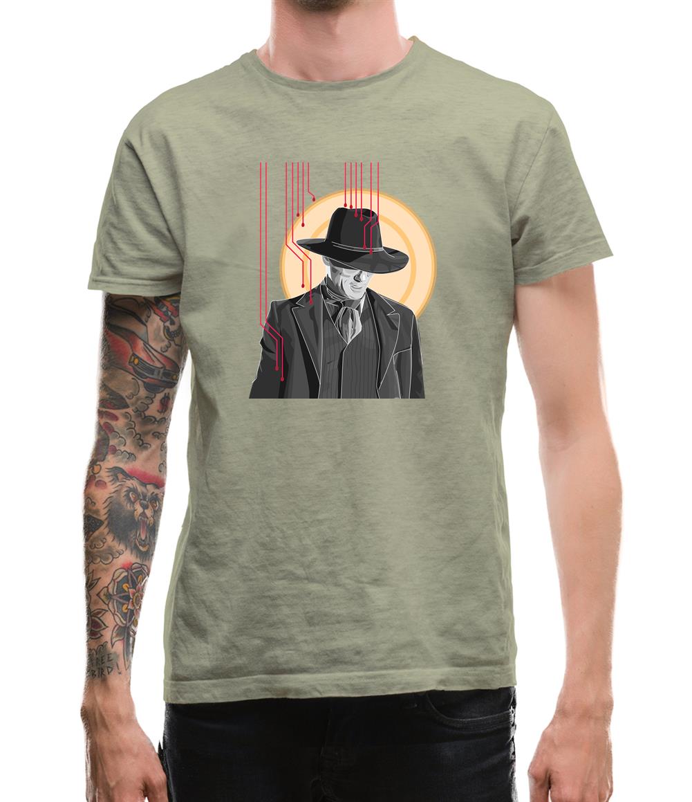 Man In Black Mens T-Shirt