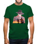 Man in Black Double Exposure Mens T-Shirt