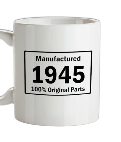 Manufactured 1945 Ceramic Mug