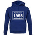 Manufactured 1955 - 100% Original Parts unisex hoodie