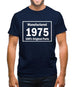 Manufactured 1975 - 100% Original Parts Mens T-Shirt