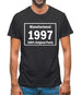 Manufactured 1997 - 100% Original Parts Mens T-Shirt