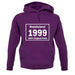 Manufactured 1999 - 100% Original Parts unisex hoodie