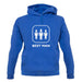 Best Man {Married] unisex hoodie