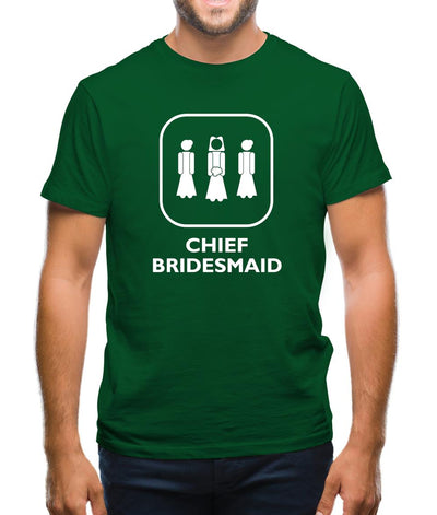 Chief Bridesmaid [Married] Mens T-Shirt