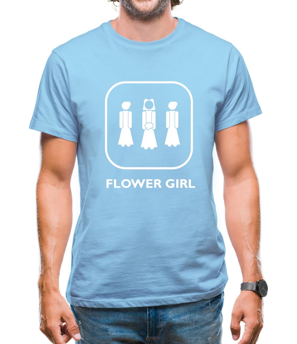 Flower Girl [Married] Mens T-Shirt