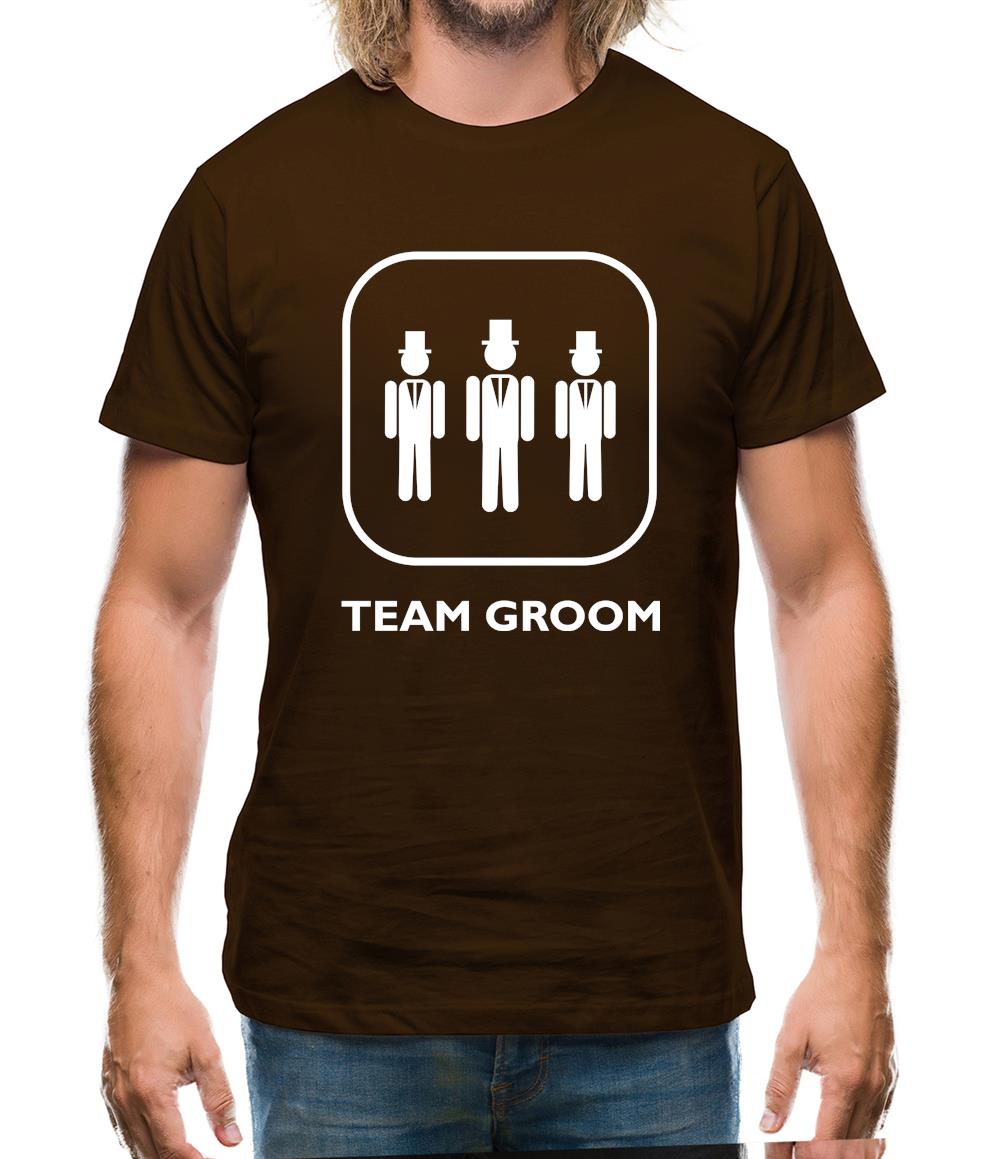 Team Groom [Married] Mens T-Shirt