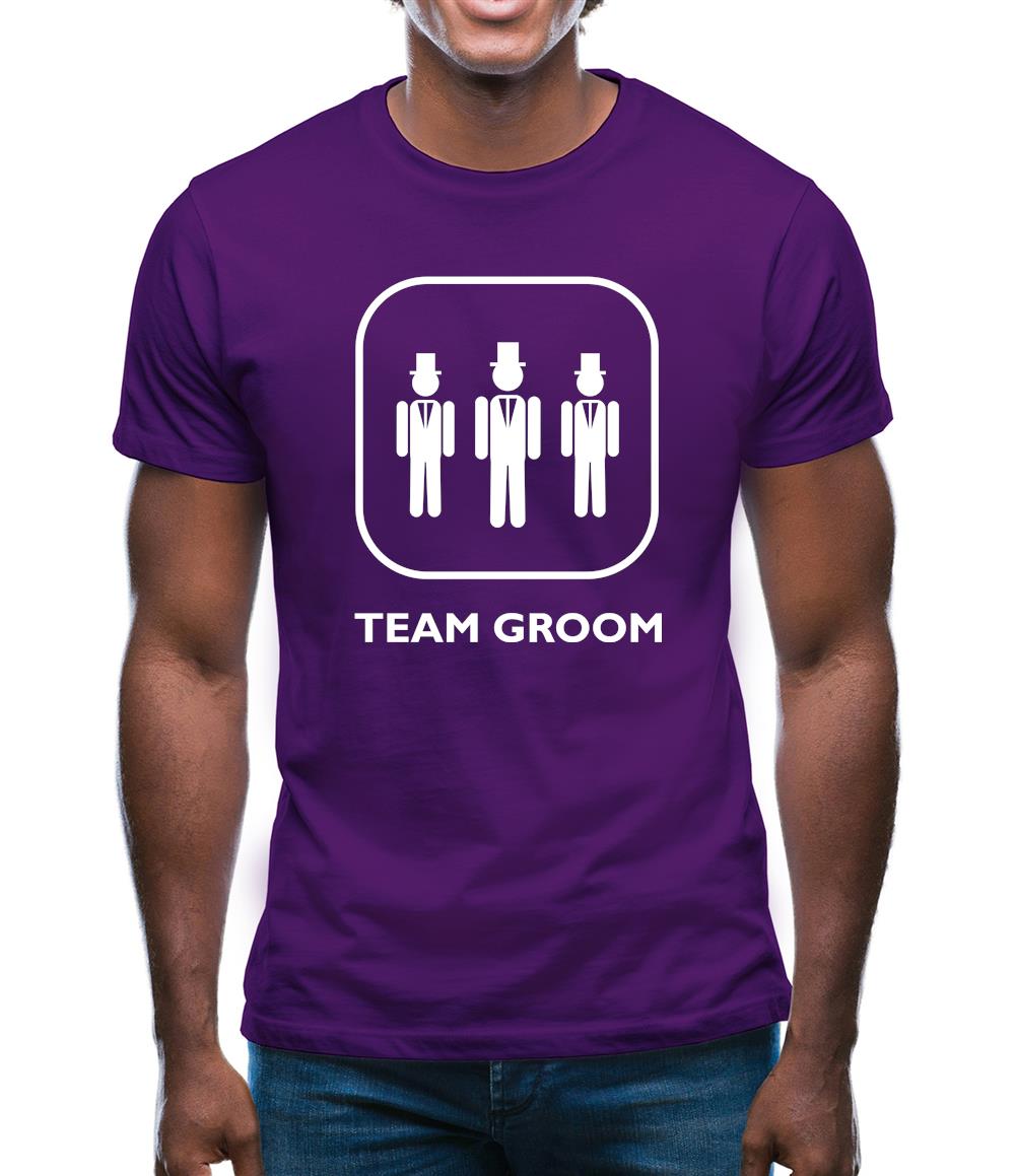 Team Groom [Married] Mens T-Shirt