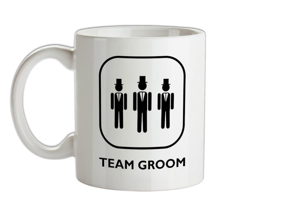 Team Groom [Married] Ceramic Mug