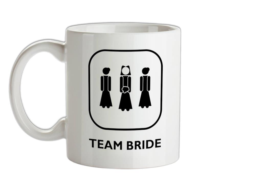 Team Bride [Married] Ceramic Mug