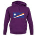 Marshall Islands Grunge Style Flag unisex hoodie