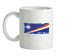 Marshall Islands Grunge Style Flag Ceramic Mug