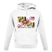 Maryland Barcode Style Flag unisex hoodie