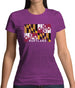 Maryland Barcode Style Flag Womens T-Shirt