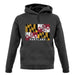 Maryland Barcode Style Flag unisex hoodie