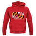 Maryland Barcode Style Flag unisex hoodie