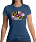 Maryland Barcode Style Flag Womens T-Shirt