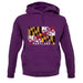 Maryland Barcode Style Flag unisex hoodie