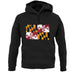 Maryland Grunge Style Flag unisex hoodie