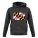 Maryland Grunge Style Flag unisex hoodie
