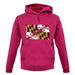 Maryland Grunge Style Flag unisex hoodie