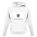 Massachusetts Barcode Style Flag unisex hoodie