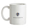 Massachusetts Barcode Style Flag Ceramic Mug