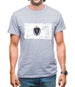 Massachusetts Grunge Style Flag Mens T-Shirt