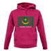 Mauritania Barcode Style Flag unisex hoodie