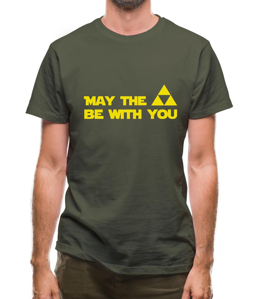 May The Triforce Be With You Mens T-Shirt