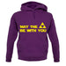 May The Triforce Be With You unisex hoodie