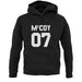 Mccoy 07 unisex hoodie
