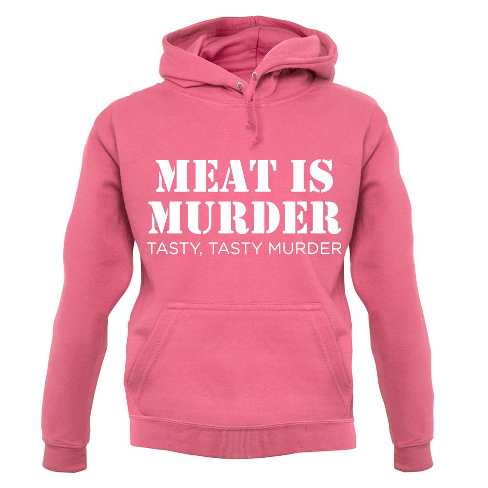 Meat Is Murder Tasty Tasty Murder unisex hoodie