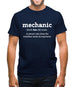Mechanic Definition Mens T-Shirt