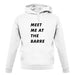 Meet Me At The Barre unisex hoodie