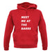 Meet Me At The Barre Unisex Hoodie