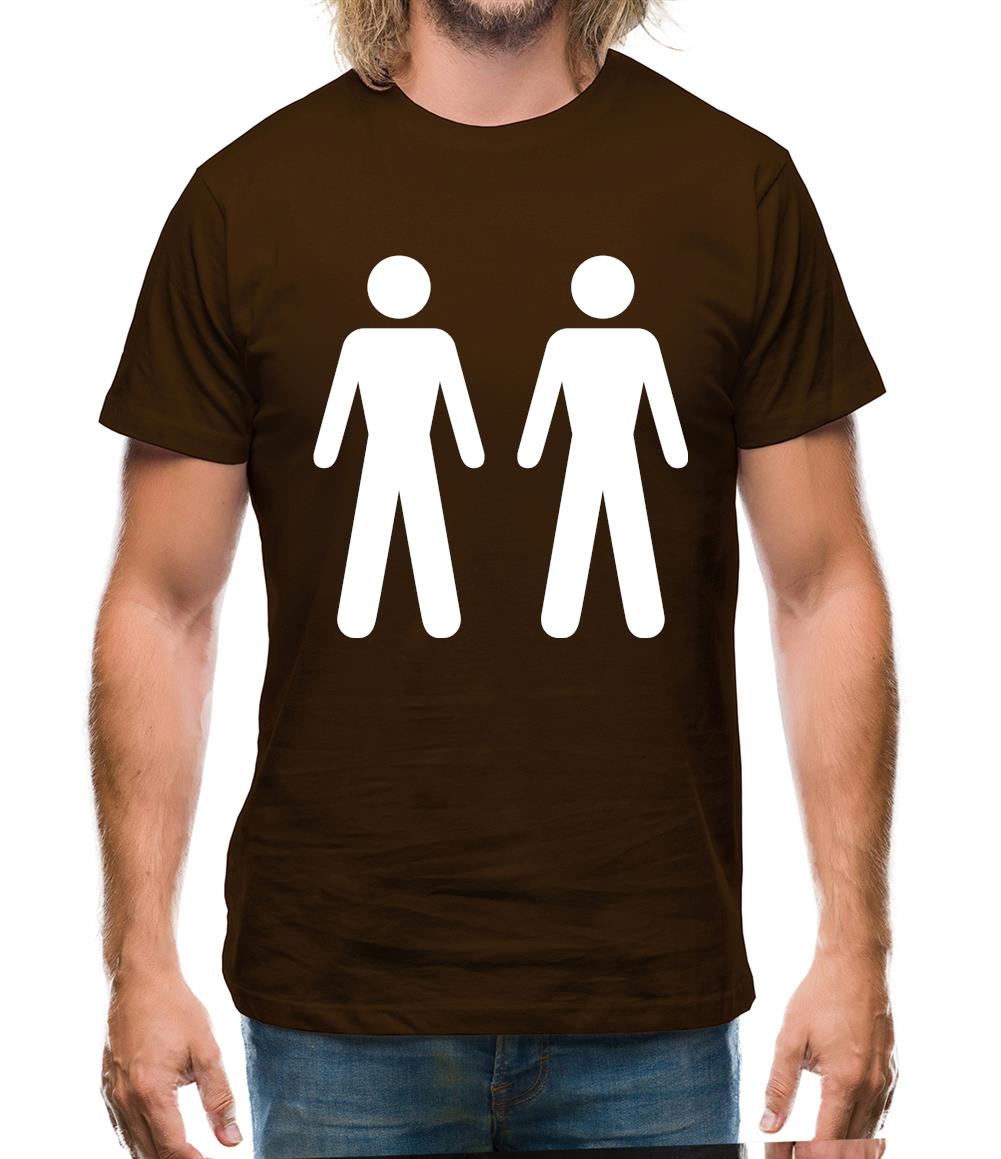 Men Men Toilet Sign Mens T-Shirt