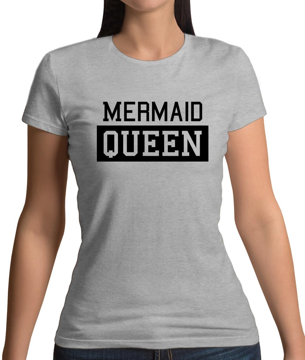 Mermaid Queen Womens T-Shirt