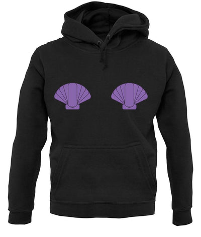 Mermaid Shell Boobs unisex hoodie