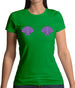 Mermaid Shell Boobs Womens T-Shirt