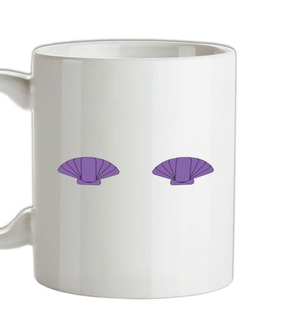 Mermaid Shell Boobs Ceramic Mug